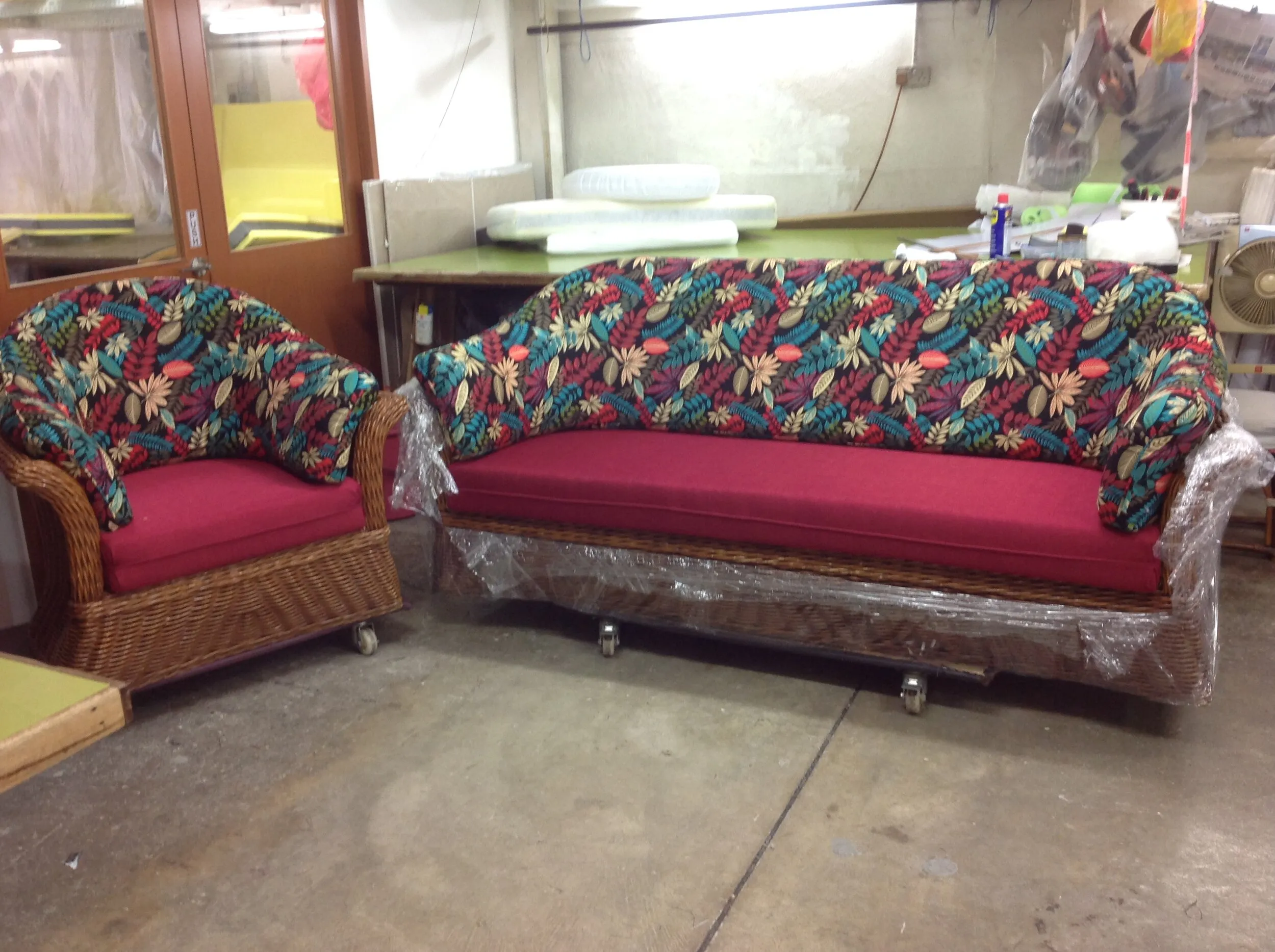 Cushion and cover work — 6